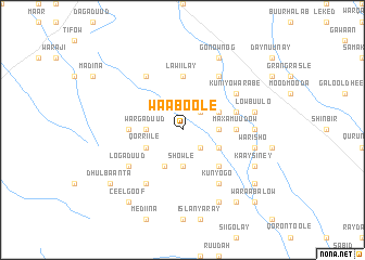 map of Waaboole