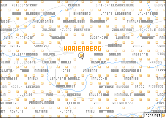 map of Waaienberg
