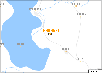 map of Wābāgai