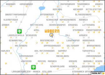 map of Wabern