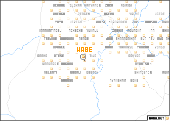 map of Wabe