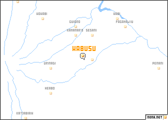 map of Wabusu