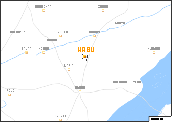 map of Wabu