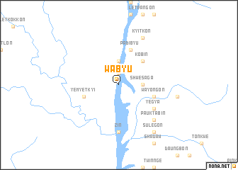 map of Wabyu