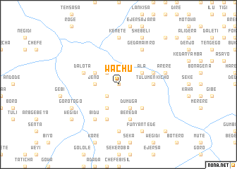 map of Wachʼu