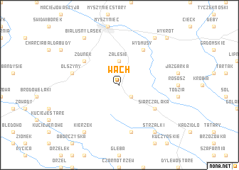 map of Wach
