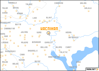 map of Wacnihan