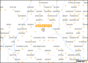 map of Wadababa