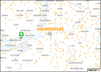 map of Wadān Mandāo