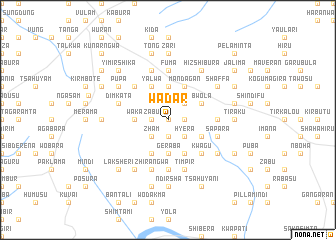 map of Wadar