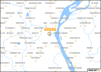 map of Wadaw