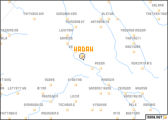 map of Wadaw