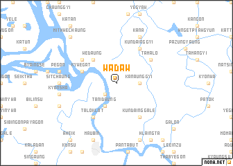 map of Wadaw