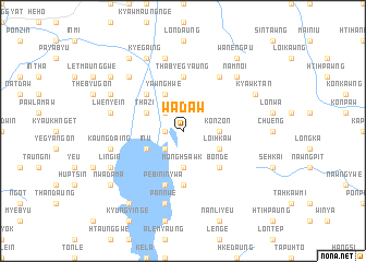 map of Wadaw