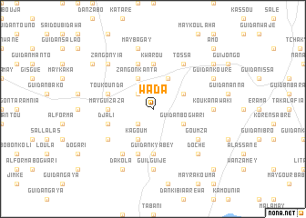 map of Wada