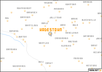map of Wadestown