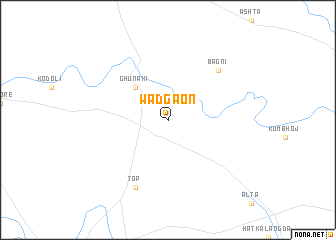 map of Wadgaon