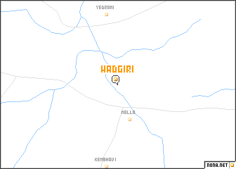 map of Wadgiri