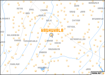 map of Wadhuwāla