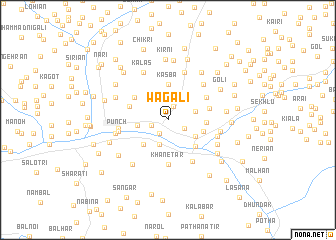 map of Wagāli