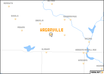 map of Wagarville
