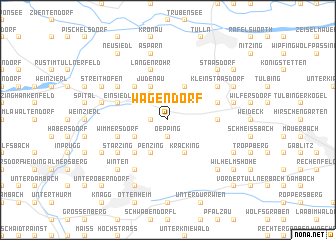 map of Wagendorf