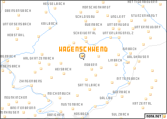 map of Wagenschwend