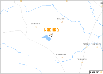 map of Wāghād