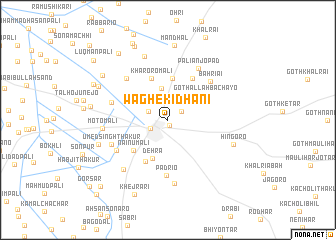 map of Wāghe ki Dhāni