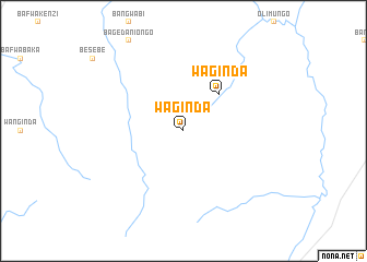 map of Waginda