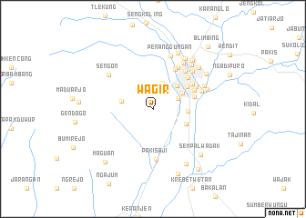 map of Wagir