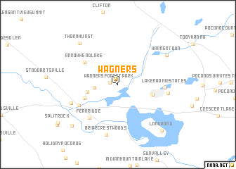 map of Wagners