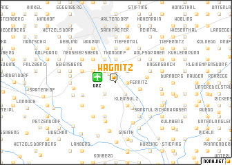 map of Wagnitz