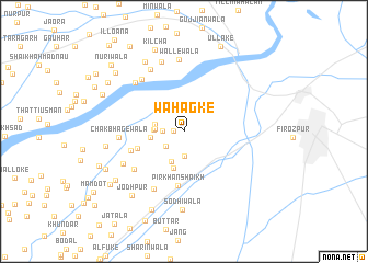 map of Wahāgke