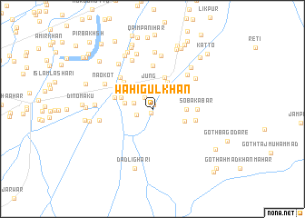 map of Wāhi Gul Khān