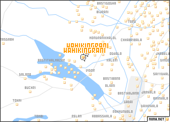 map of Wāhi Kingrāni