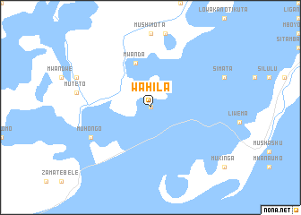 map of Wahila