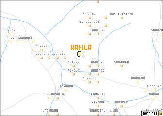 map of Wahila