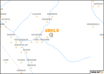 map of Wahila