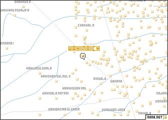 map of Wāhi Nāich