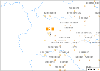 map of Wahi