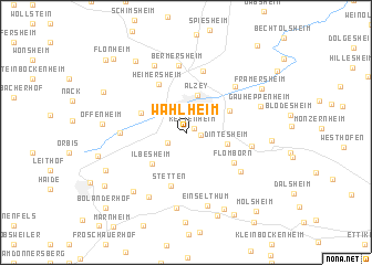 map of Wahlheim