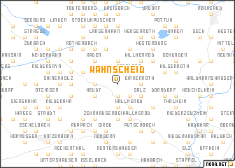 map of Wahnscheid
