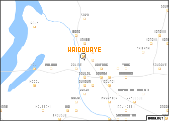 map of Waïdouaye