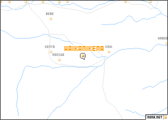 map of Waika-Nikena