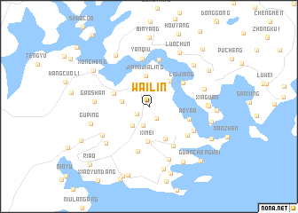 map of Wailin