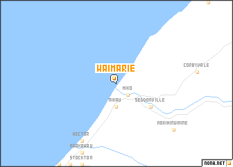 map of Waimarie