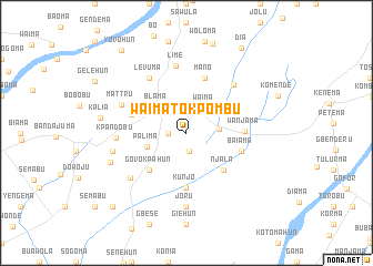 map of Waima Tokpombu