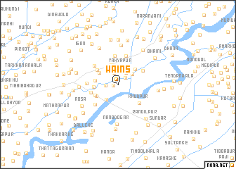 map of Wains