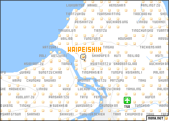 map of Wai-pei-shih